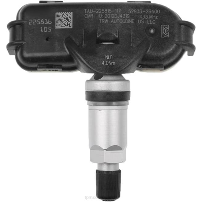Sensor TPMS Precio 20LL1668 tpms hyundai el sensor de presión 529332s400 445mhz